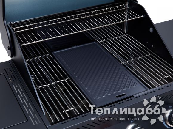 Газовый гриль PRIMELINER 3B, комплектация DELUX