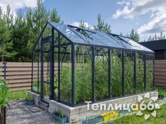 Теплица Рада Гарденикс 3 С (под стекло), ширина 3 м